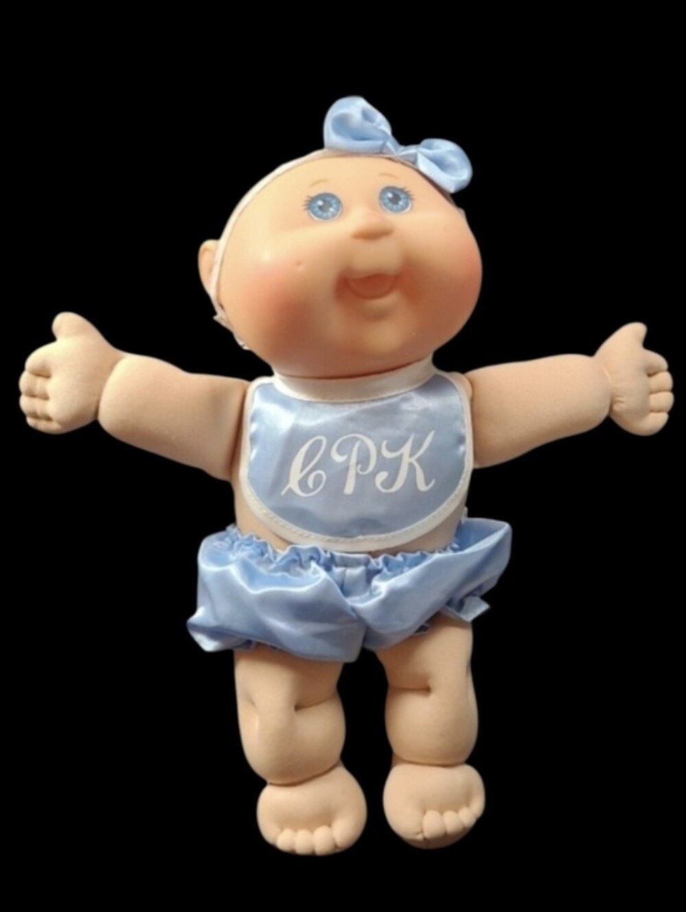 2006 CPK - 25th ANNIVERSARY  CABBAGE PATCH KID BABY - BABY BIB OUTFIT